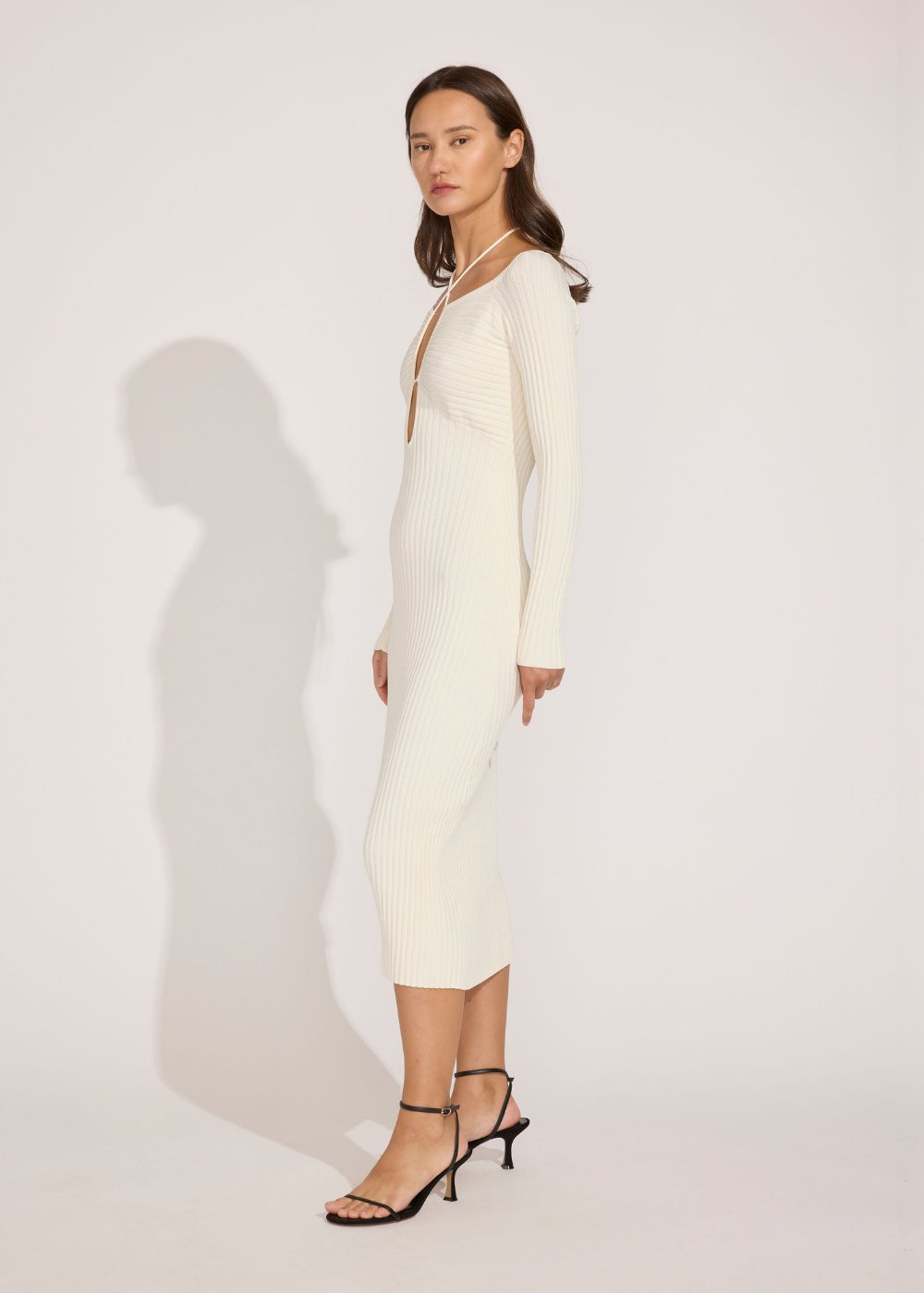 The Lisa Long Sleeve Dress - Solid & Striped