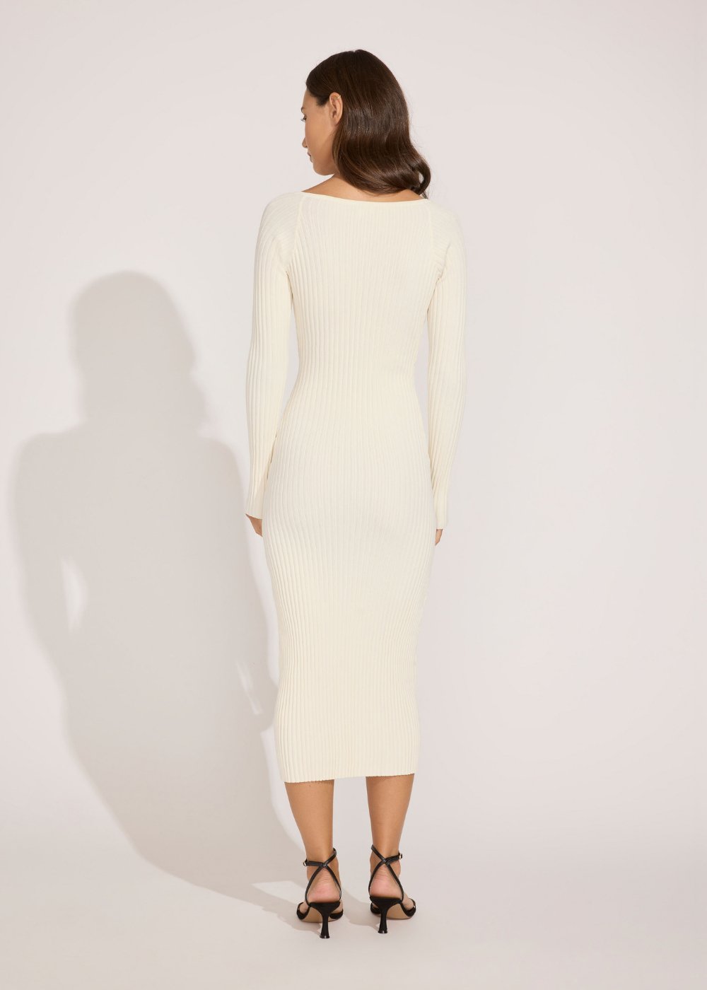 The Lisa Long Sleeve Dress - Solid & Striped