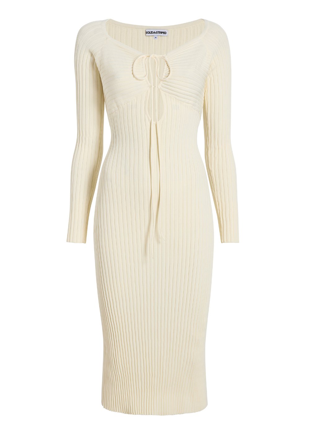 The Lisa Long Sleeve Dress - Solid & Striped