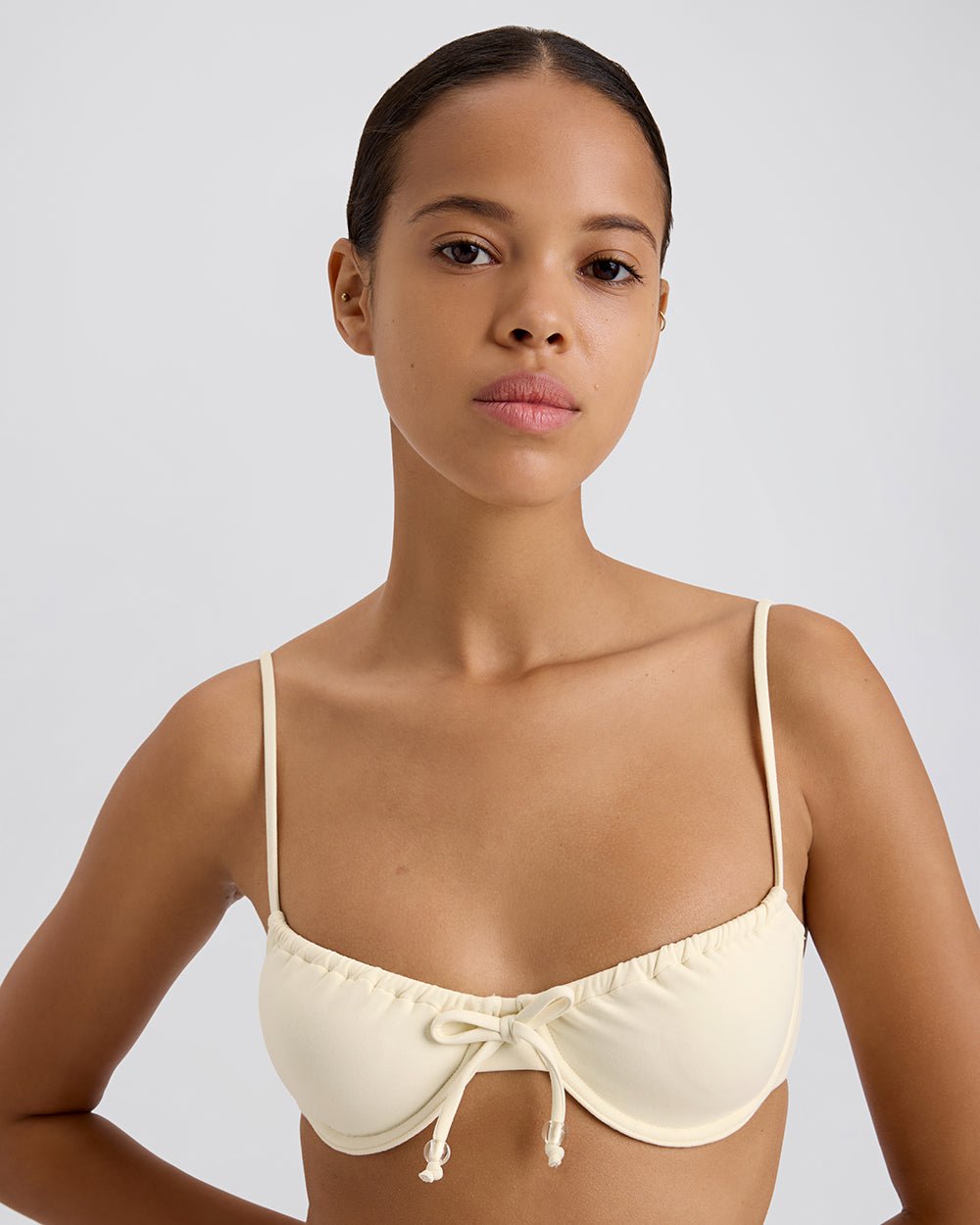 Giamaica brown underwire bra, Women's swimwear