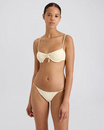 The Lolita Bikini Top - Solid & Striped