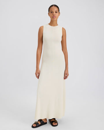 Lucerne Dress Ecru