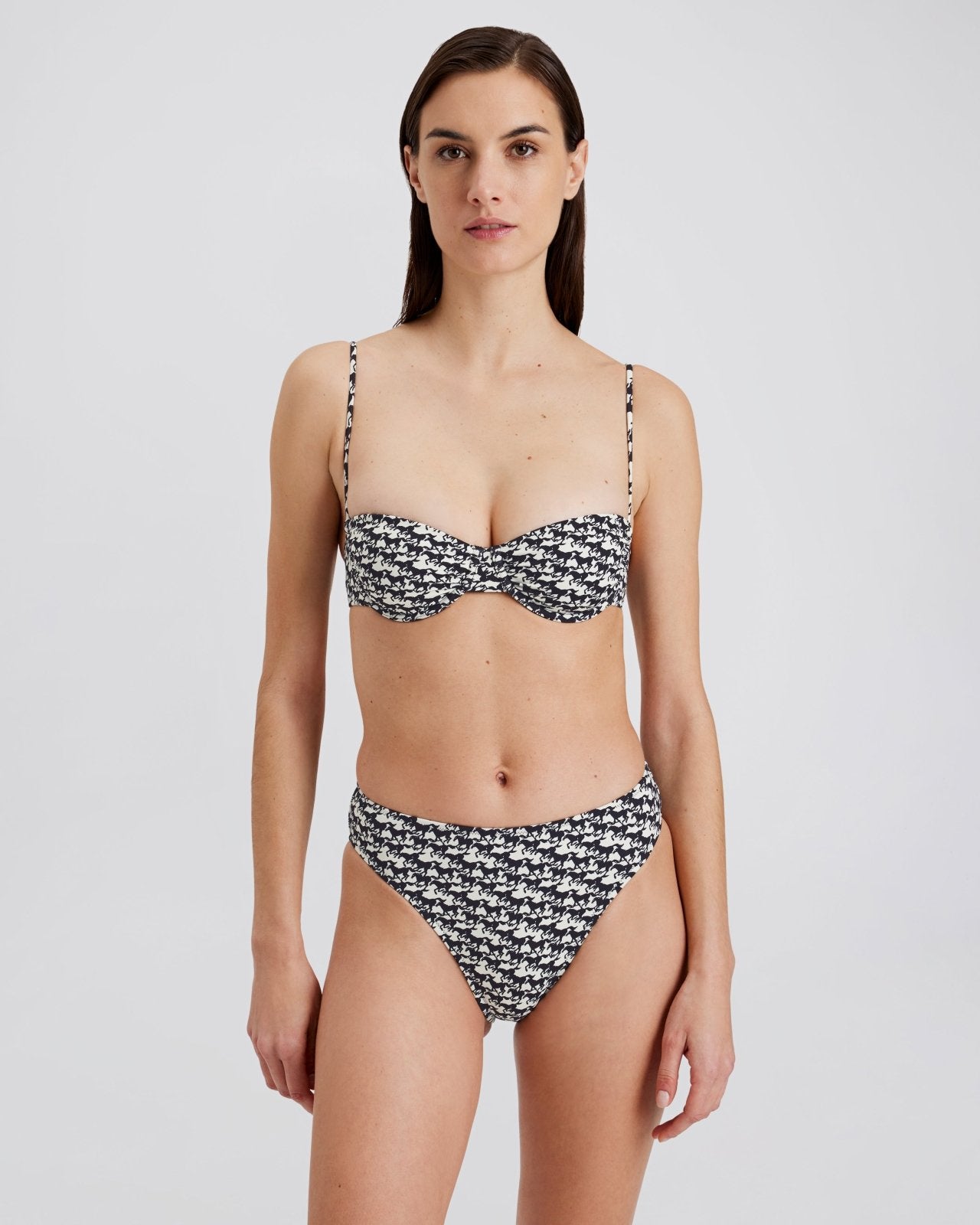 The Miranda Bikini Bottom - Solid & Striped