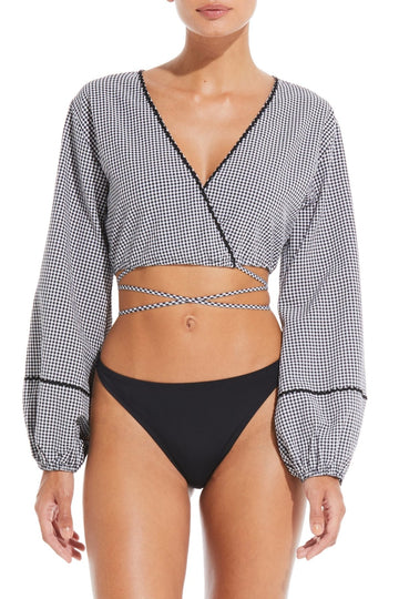 The Murphy Wrap Top