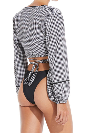 The Murphy Wrap Top