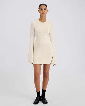 Narcia Mini Dress Ecru