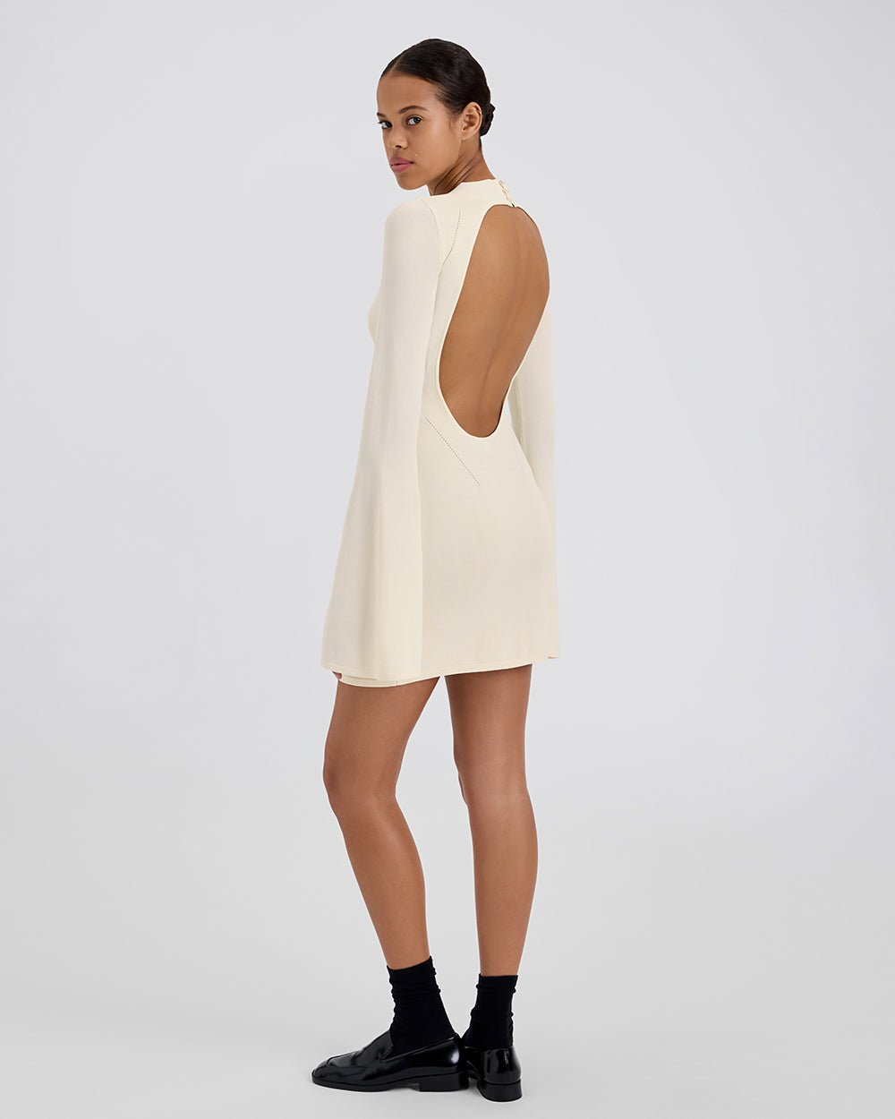 The Narcia Mini Dress - Solid & Striped