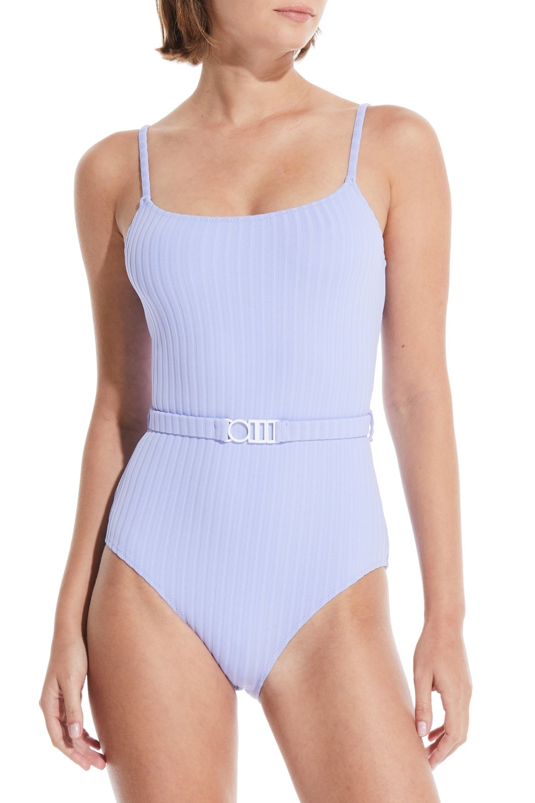 The Nina Belt Ribbed - Solid & Striped