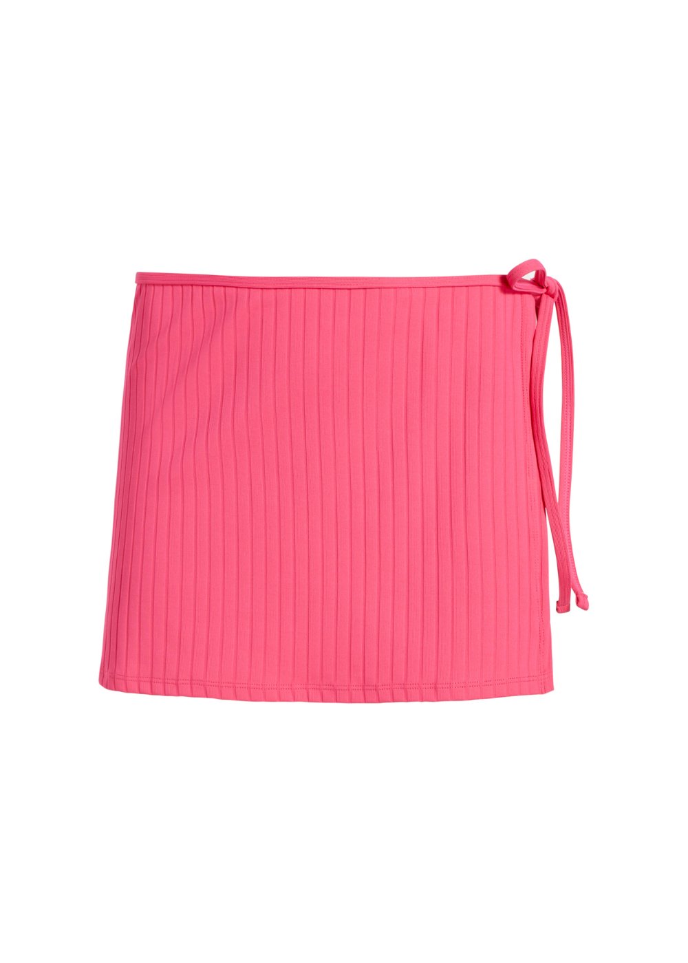 The Nola Ribbed Swim Skirt - Solid & Striped