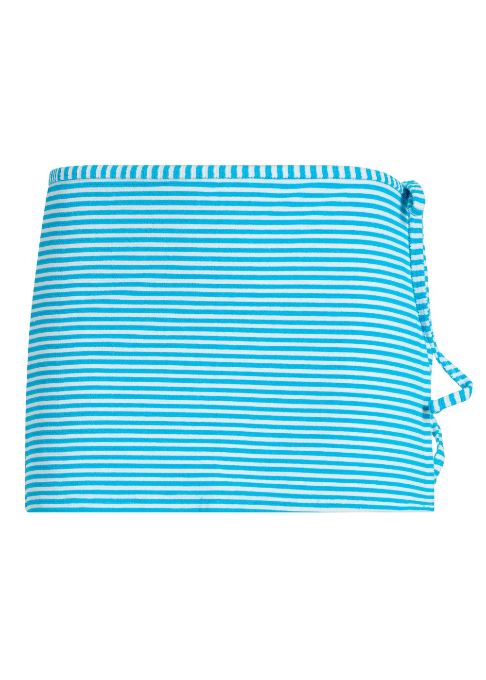 The Nola Terry Swim Skirt - Solid & Striped