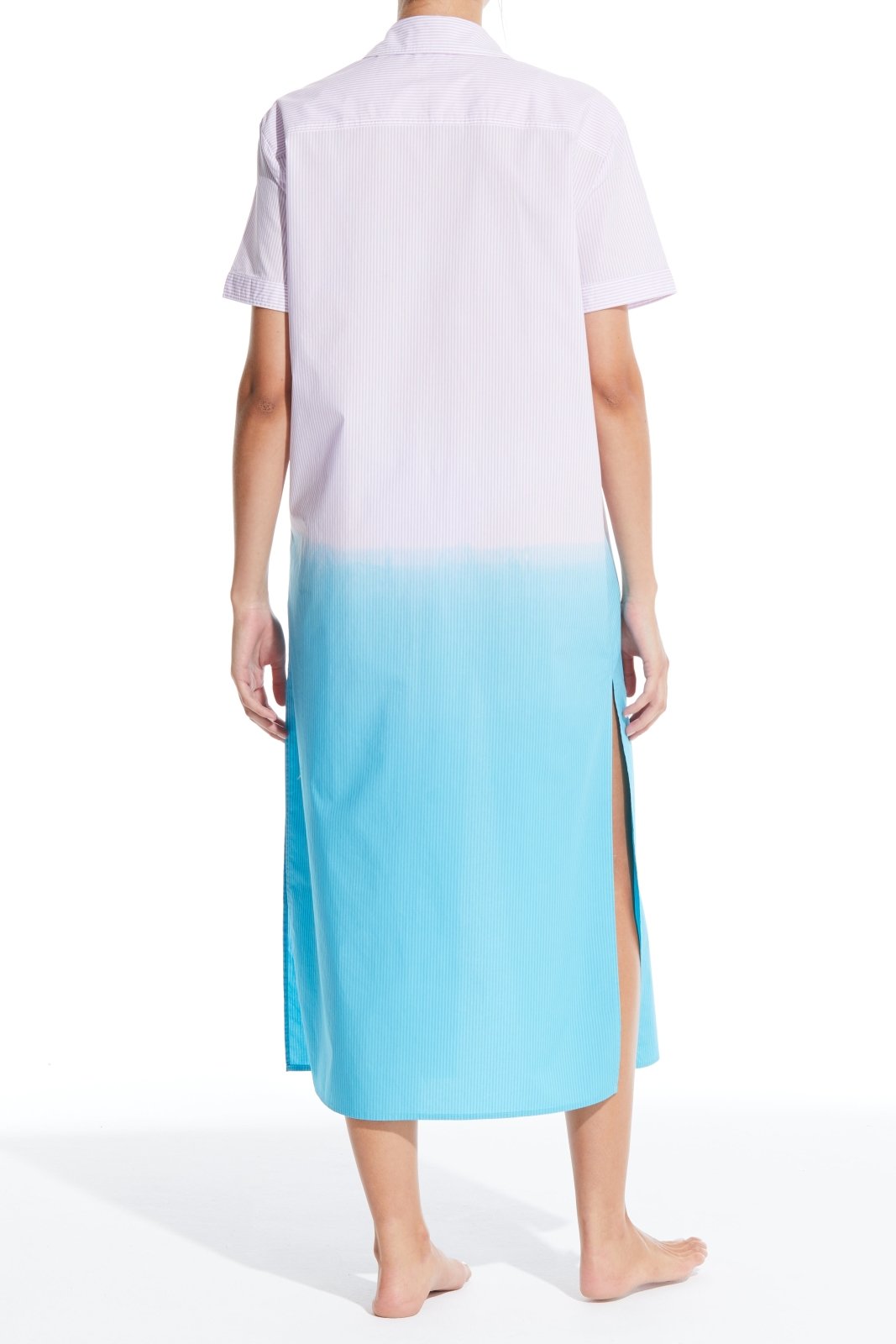 The Oxford Tunic Maxi - Solid & Striped