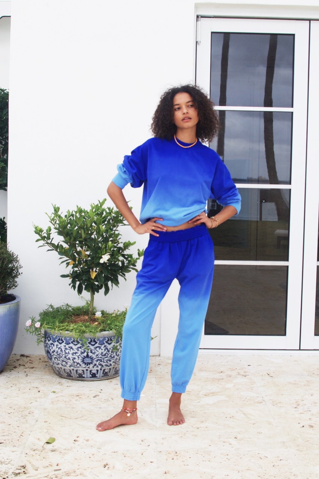 The Romy Sweatpant - Solid & Striped