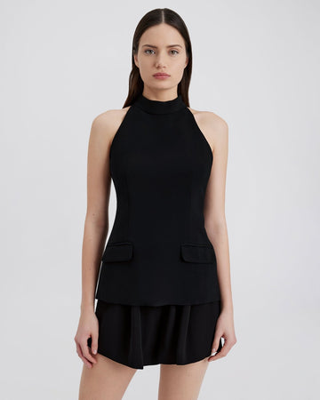 The Ronit Sleeveless Top - Solid & Striped