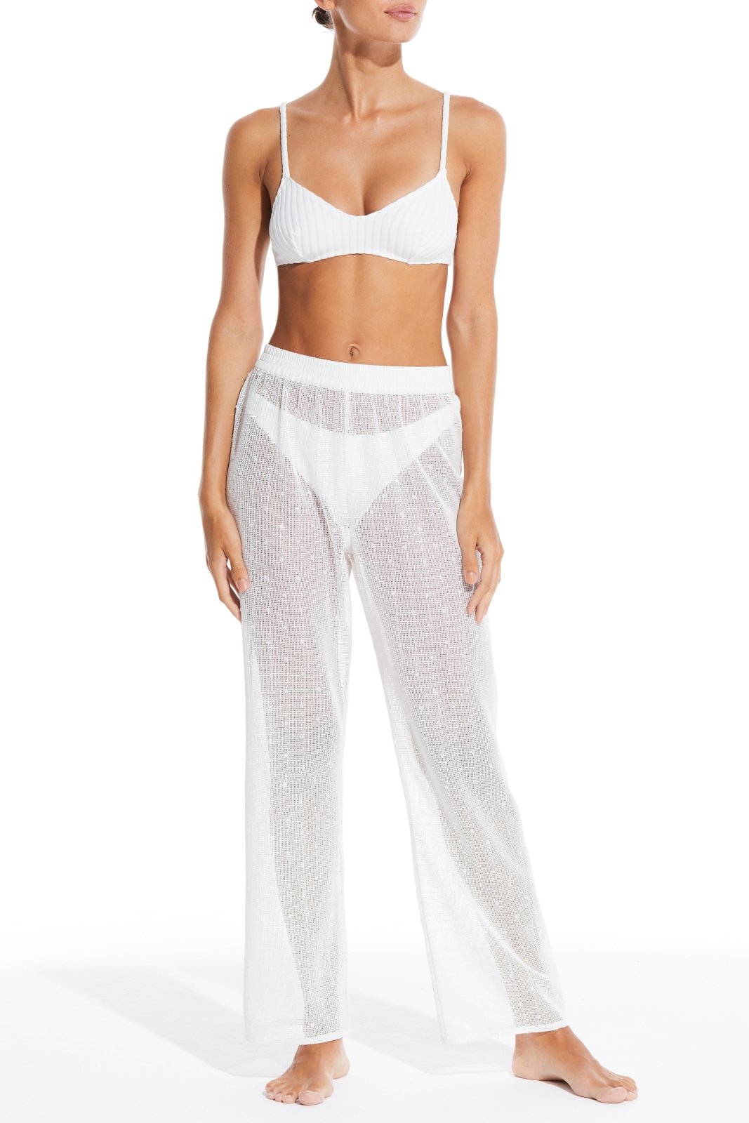 The Sequin Avril Pant - Solid & Striped