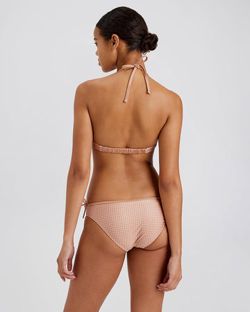 Sydney Bikini Bottom Baby Polkadot Taupe
