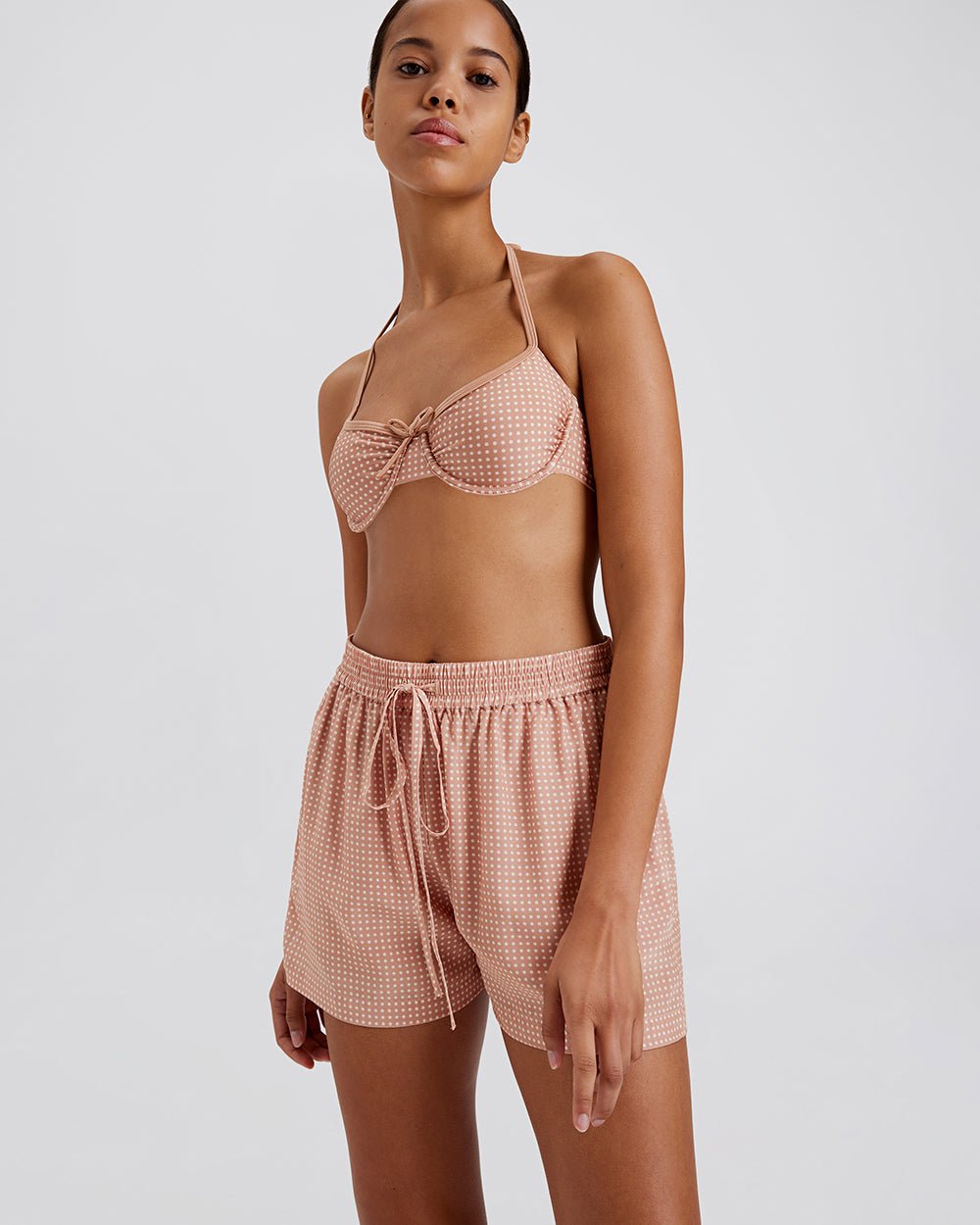 The Sydney Bikini Top - Solid & Striped