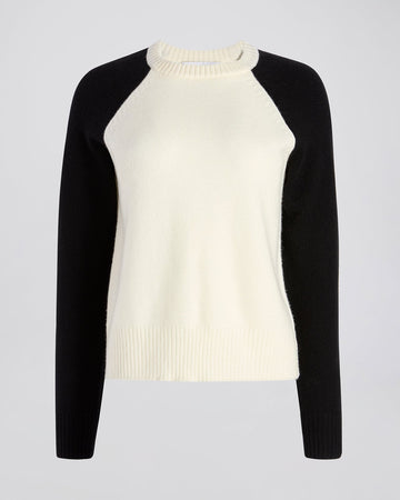 Trina Sweater Noir / Ecru