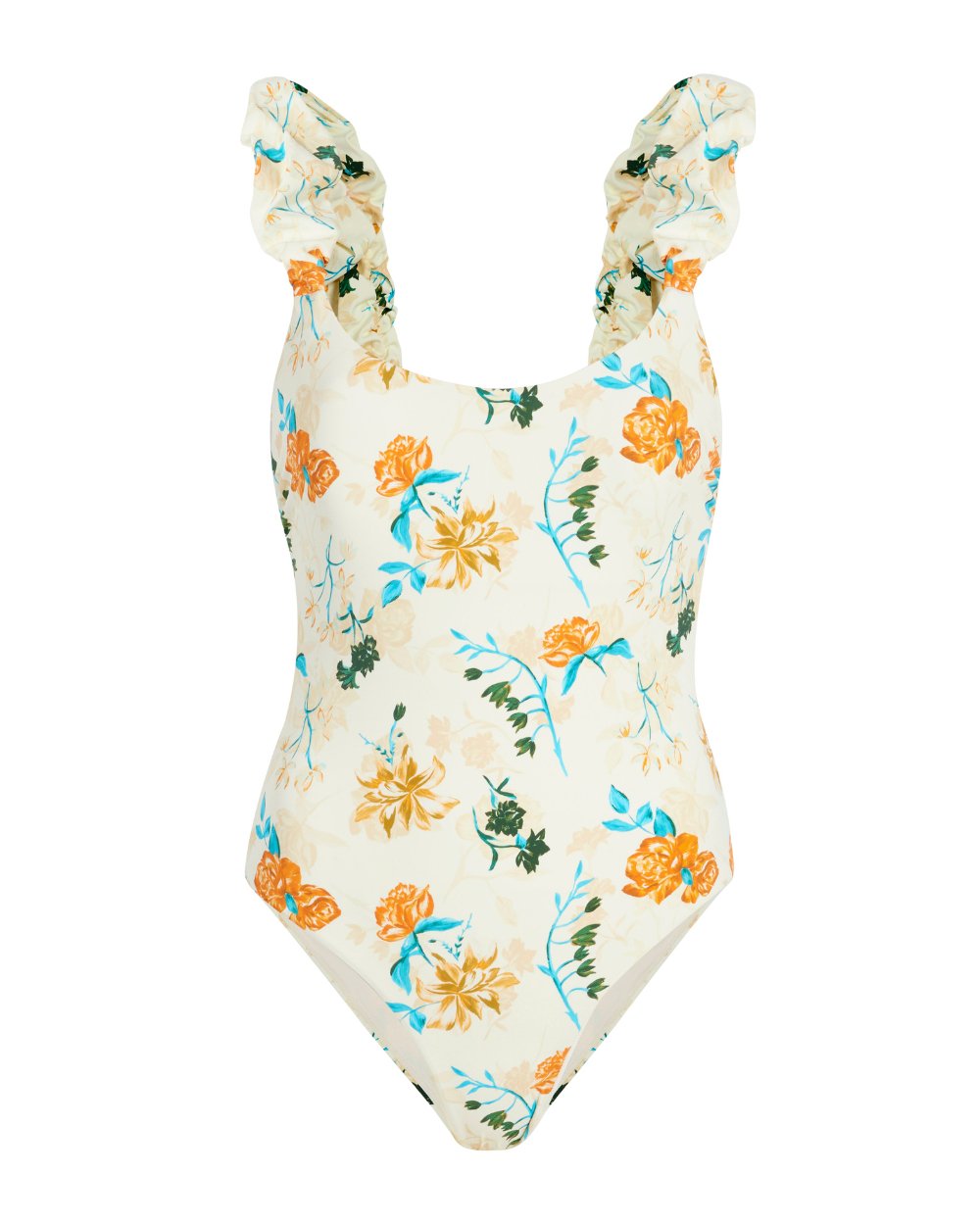 Valencia Swimsuit in French Floral – PRIV Collections