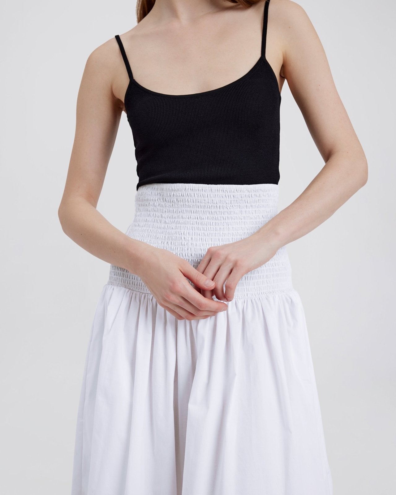 The Zaria Skirt - Solid & Striped